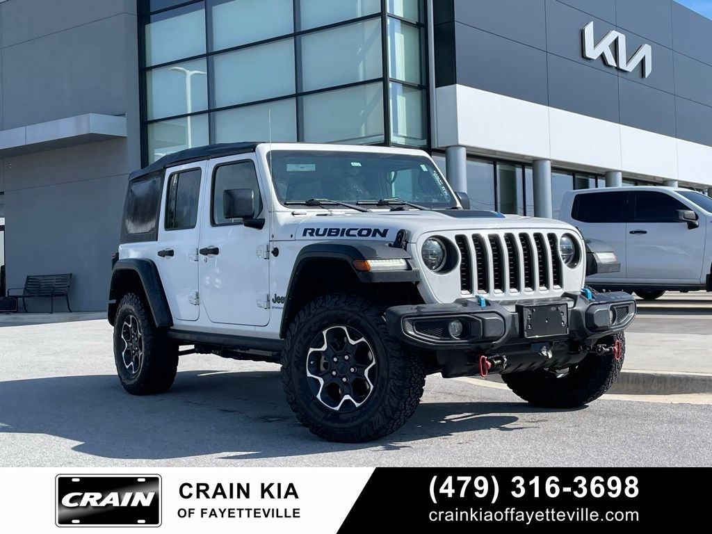 2023 Jeep Wrangler Rubicon 4xe - SUNRIDER SOFT TOP / AMBIENT LIGHTING