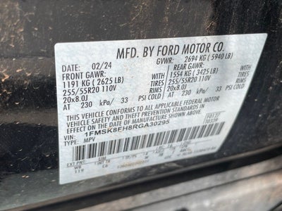 2024 Ford Explorer Limited - 360-DEGREE / VENTILATED SEATS