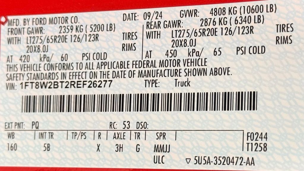 2024 Ford F-250SD Lariat - BLACK APPEARANCE PKG / 6.7 POWERSTROKE