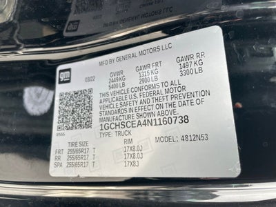 2022 Chevrolet Colorado LT - KEYLESS ENTRY / APPLE CARPLAY
