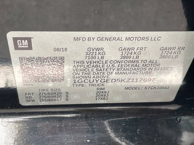 2019 Chevrolet Silverado 1500 LTZ - Z71 OFF-ROAD / BLIND ZONE ALERT