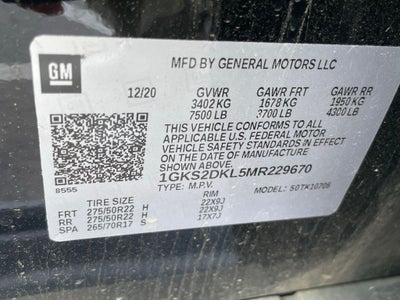 2021 GMC Yukon Denali - ONE OWNER / PANORAMIC SUNROOF