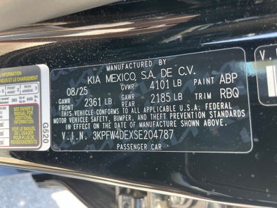 2025 Kia K4 GT-Line - KIA CERTIFIED / SUNROOF