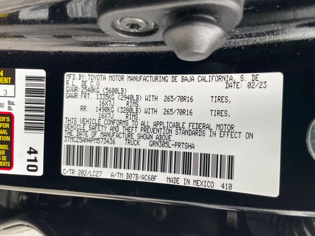 2023 Toyota Tacoma TRD Off-Road V6