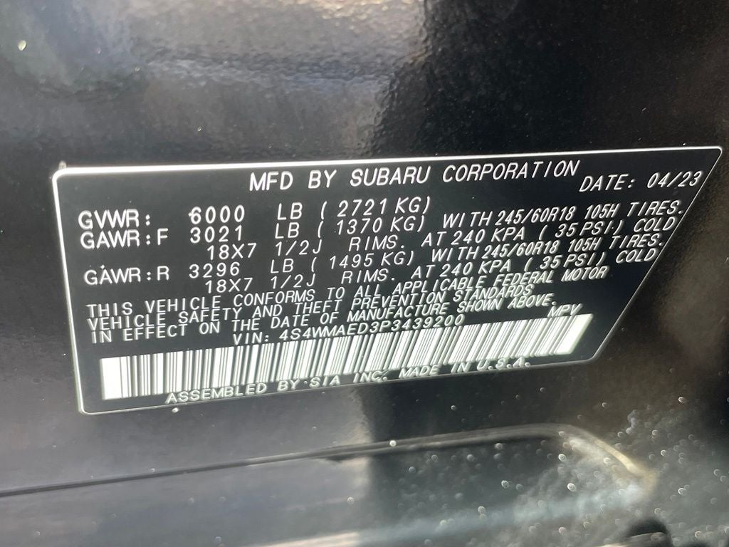 2023 Subaru Ascent Premium - POWER LIFTGATE / WARM IVORY INTERIOR