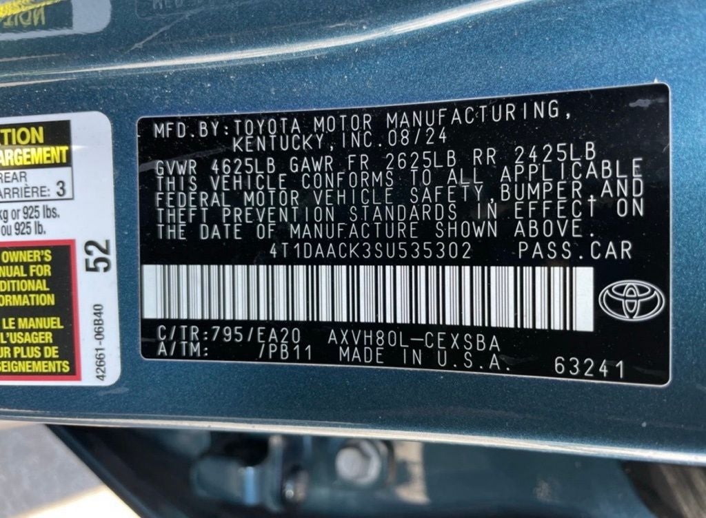 2025 Toyota Camry SE - WIRELESS CHARGING / BLIND SPOT MONITOR