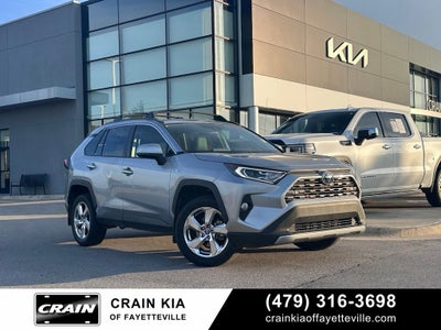 2020 Toyota RAV4 Hybrid Limited - 1 OWNER / POWER MOONROOF