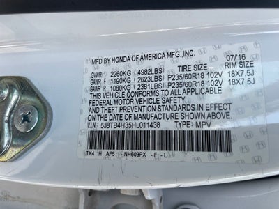 2017 Acura RDX AcuraWatch Plus Package - ADAPTIVE CRUISE / POWER SUNROOF