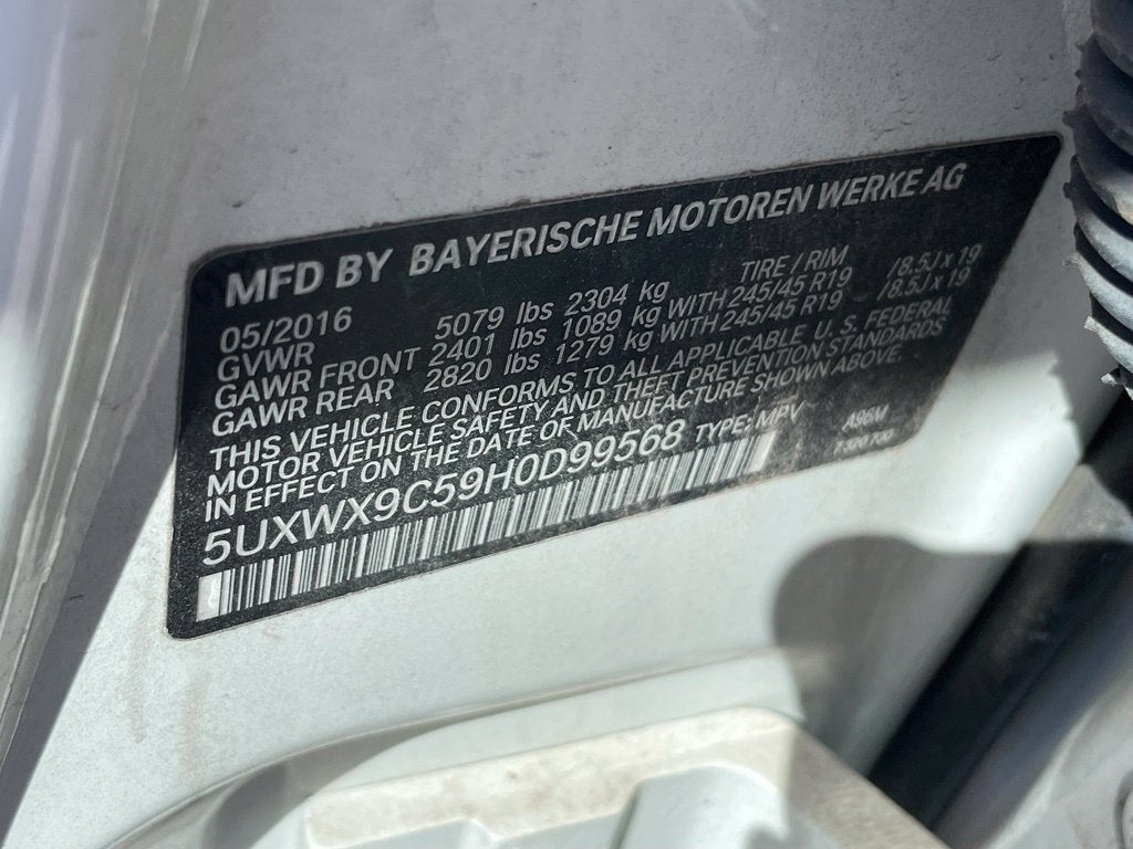 2017 BMW X3 xDrive28i