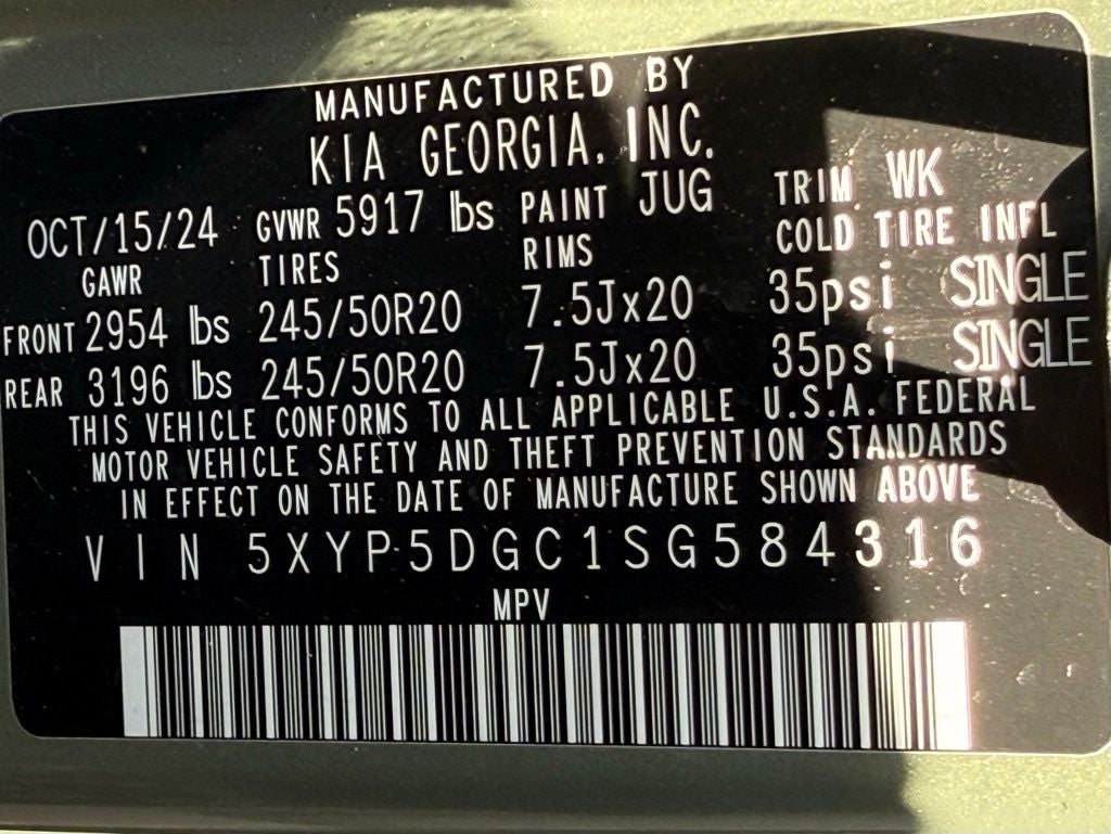 2025 Kia Telluride SX-Prestige X-Line - KIA CERTIFIED / POWER MOONROOF