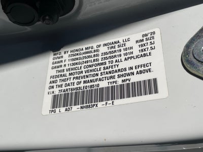 2020 Honda CR-V Hybrid Touring