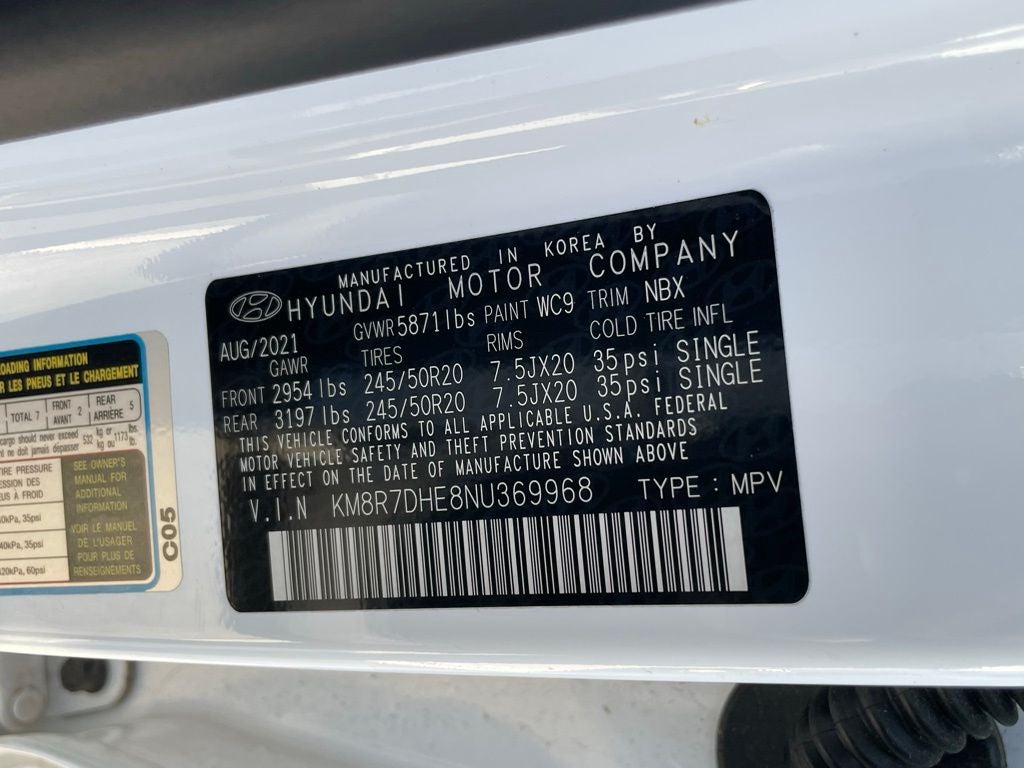 2022 Hyundai Palisade Calligraphy