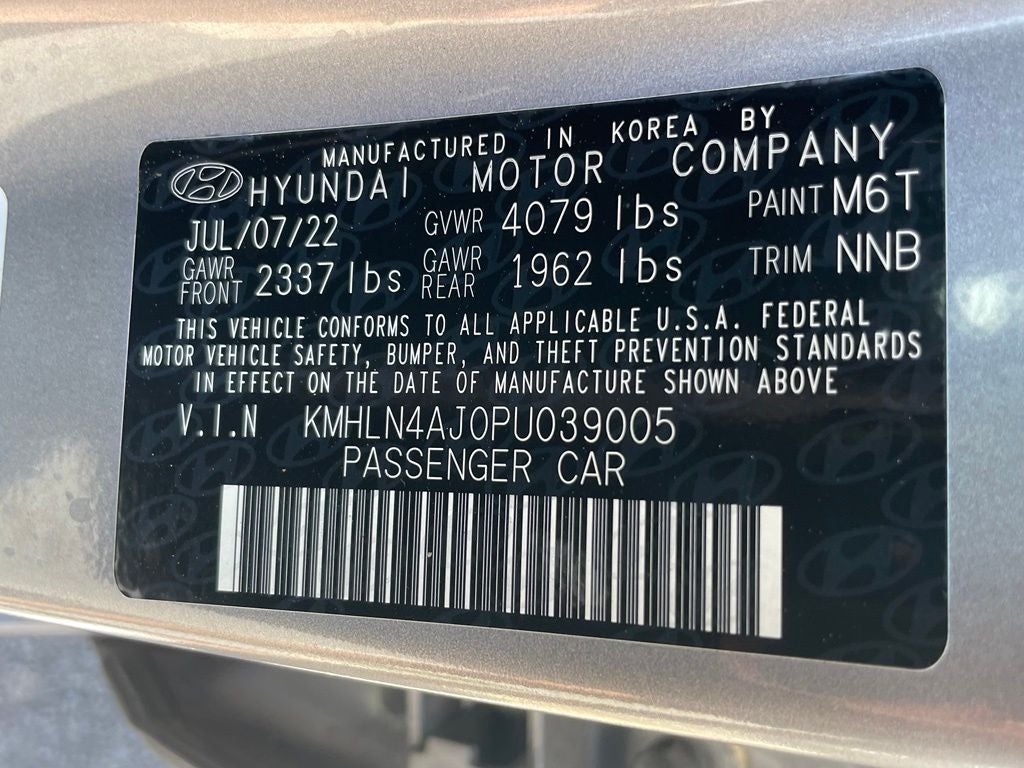 2023 Hyundai Elantra Hybrid Limited - POWER MOONROOF / VENITALTED SEATS