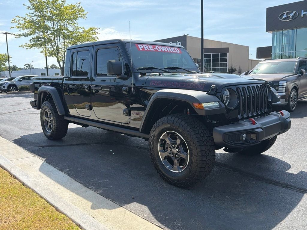 2022 Jeep Gladiator Rubicon Leather, hard Top, Navi, CARFAX 1-OWNER