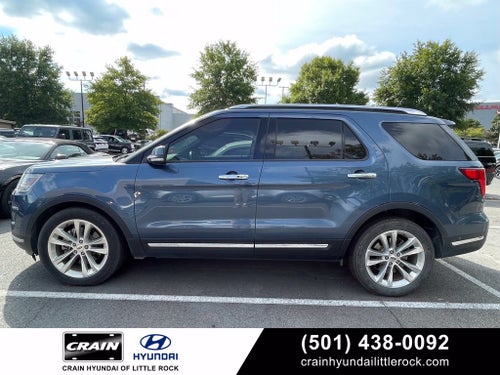 2018 Ford Explorer Limited One Owner, Clean CarFax, Leather, Moonroof, Bucket