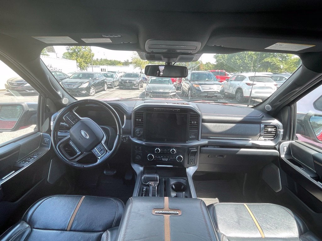 2021 Ford F-150 Platinum Clean CarFax, Pano Moonroof, Leather