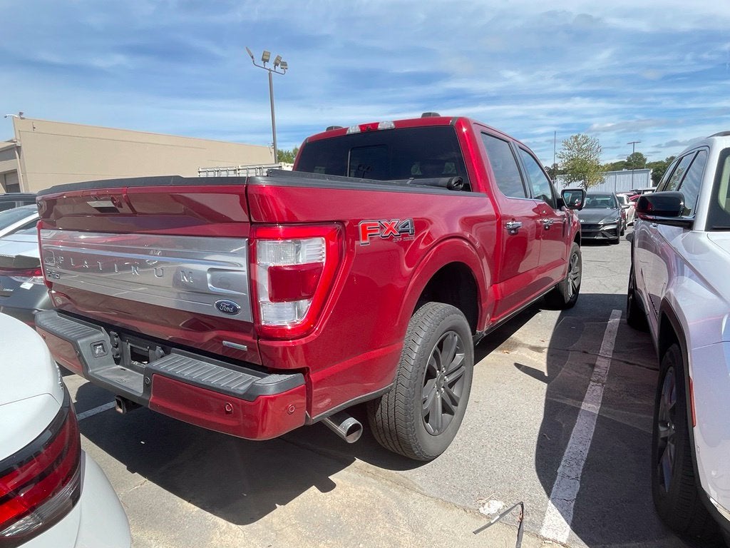 2021 Ford F-150 Platinum Clean CarFax, Pano Moonroof, Leather
