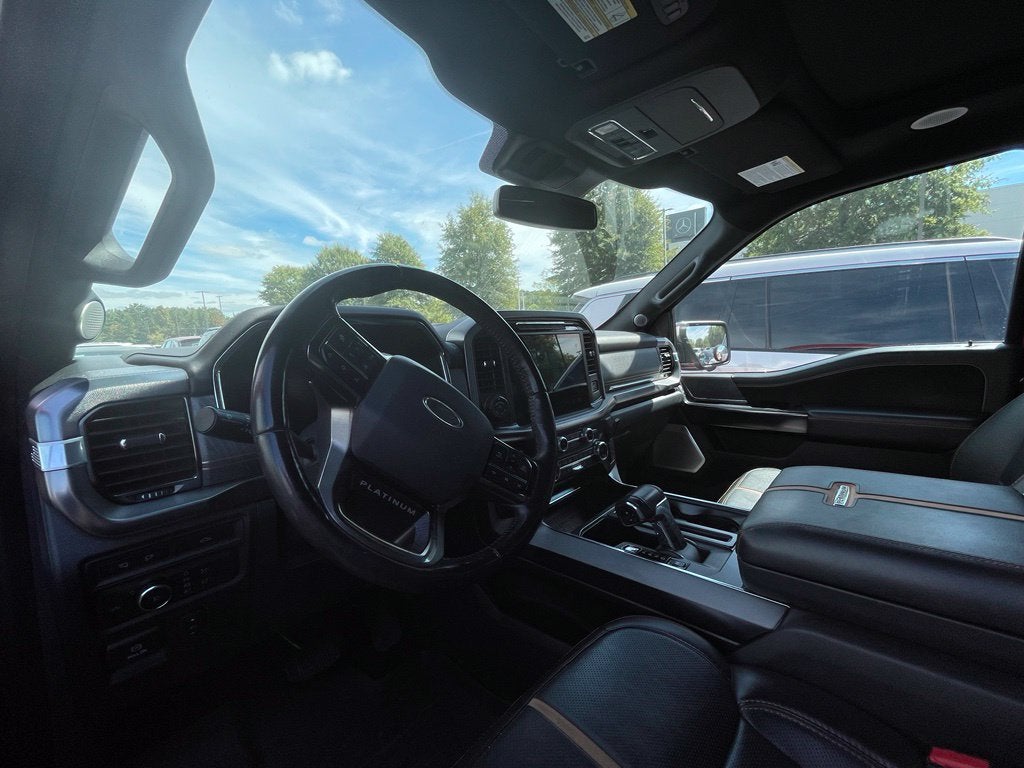 2021 Ford F-150 Platinum Clean CarFax, Pano Moonroof, Leather