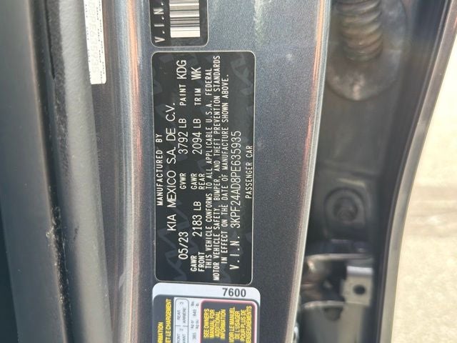 2023 Kia Forte LX