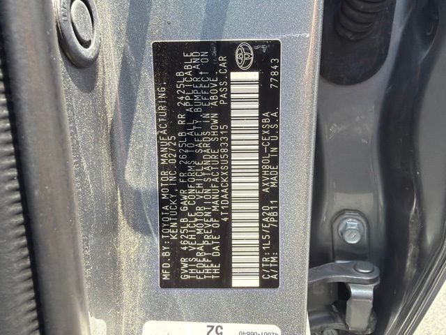 2025 Toyota Camry SE