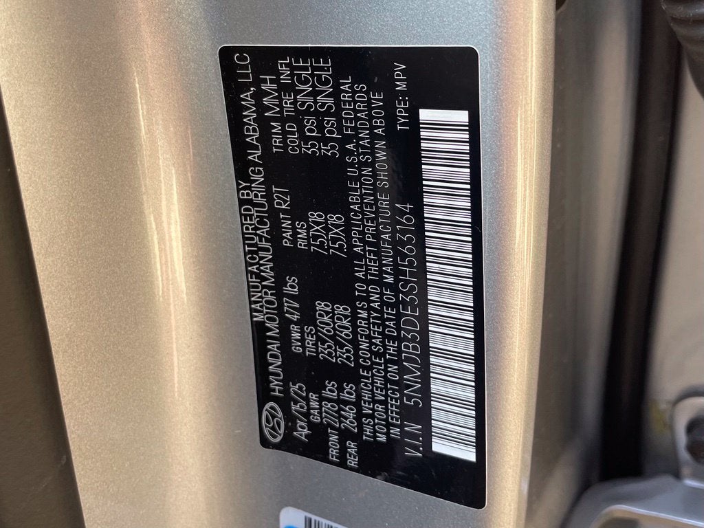 2025 Hyundai Tucson SEL One Owner
