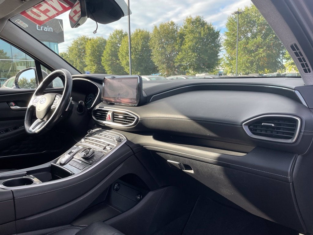 2022 Hyundai Santa Fe Hybrid Limited Pano Roof, Leather, One Owner
