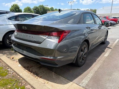 2023 Hyundai Elantra Hybrid Blue