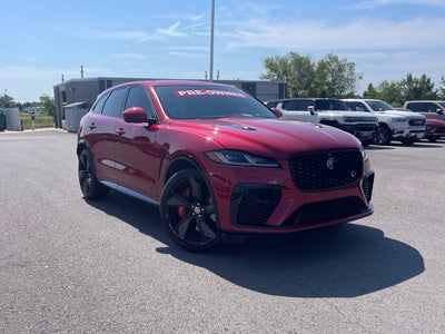 2023 Jaguar F-PACE SVR Clean CarFax, Leather, Moonroof