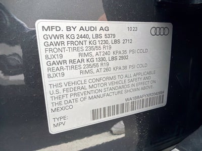 2024 Audi Q5 40 Premium Plus quattro