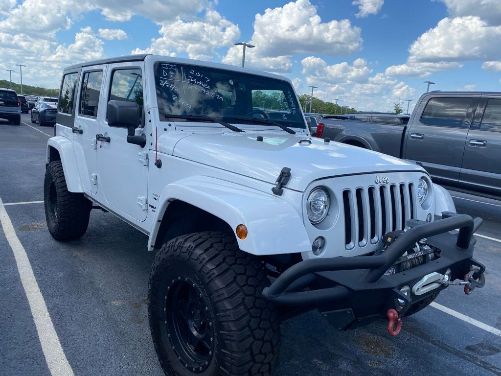 2017 Jeep Wrangler Unlimited Sahara