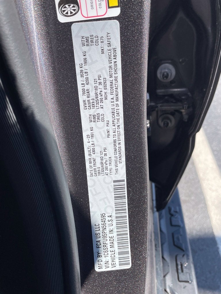 2023 RAM 1500 TRX