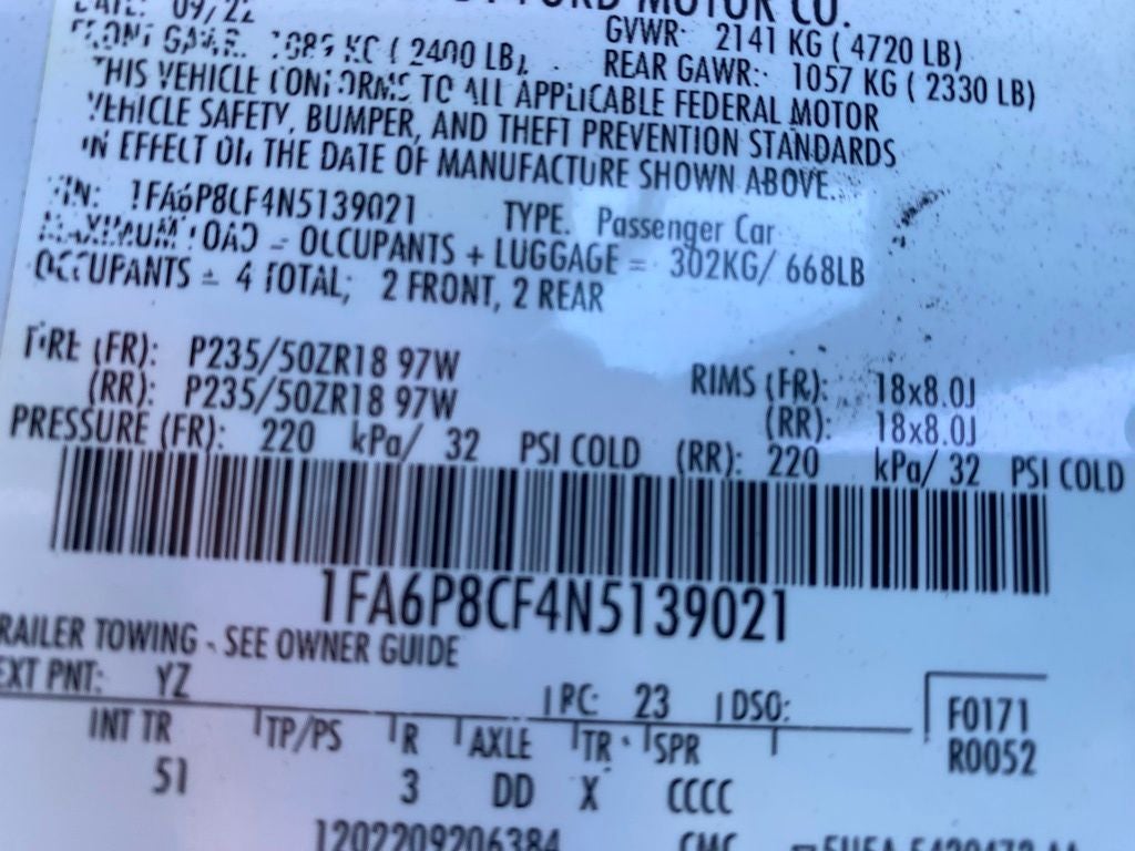 2022 Ford Mustang GT Premium