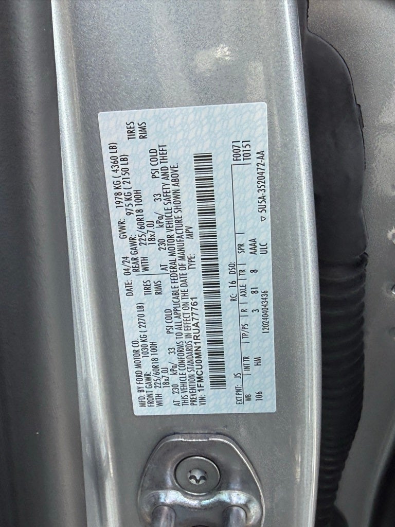 2024 Ford Escape ST-Line