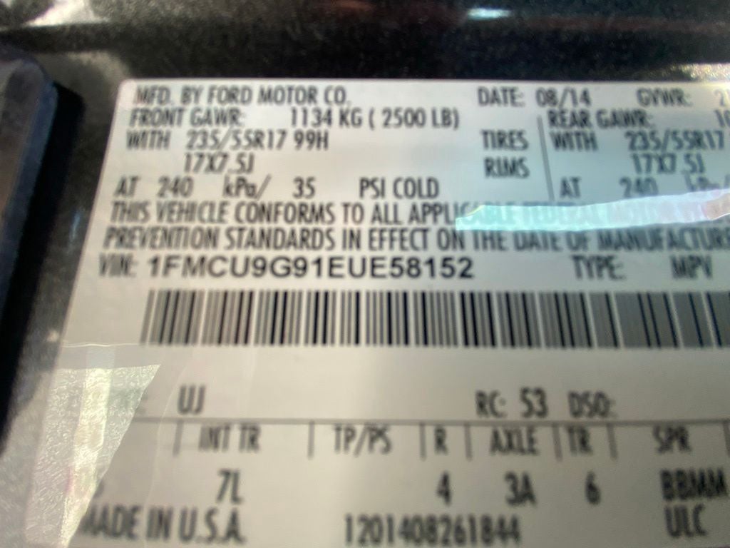 2014 Ford Escape SE