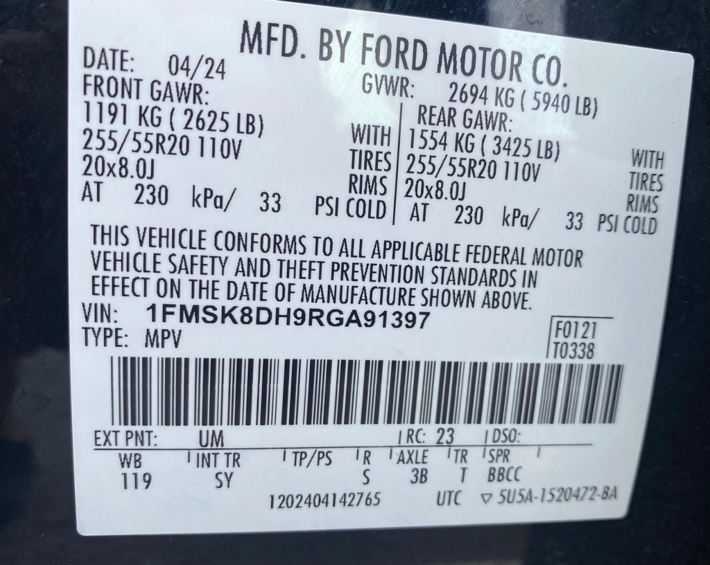 2024 Ford Explorer XLT