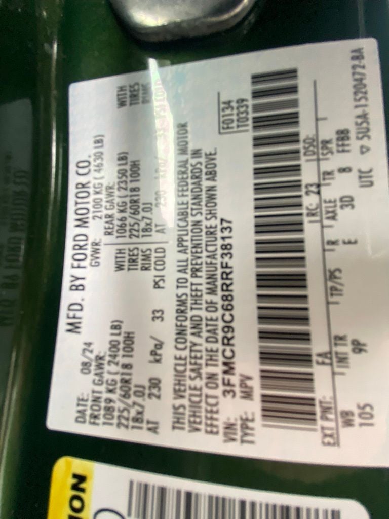 2024 Ford Bronco Sport Outer Banks