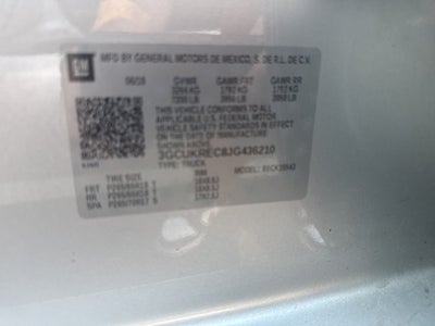 2018 Chevrolet Silverado 1500 LT LT2