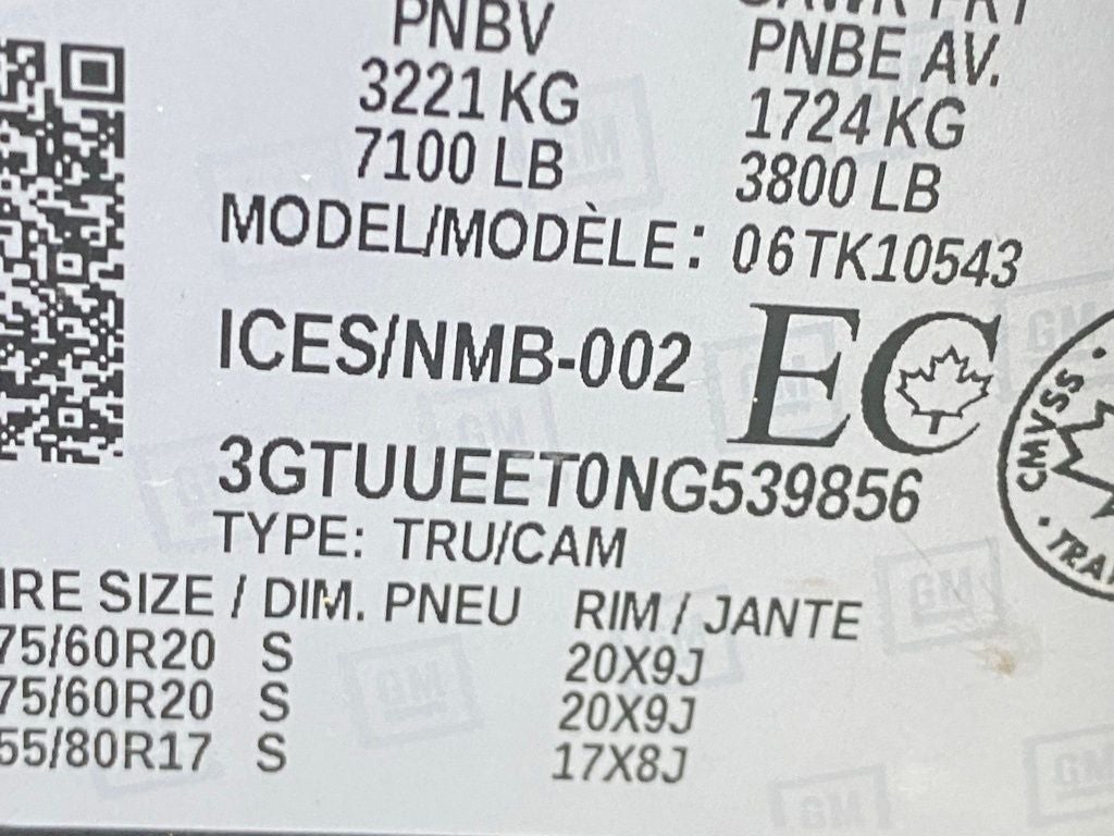 2022 GMC Sierra 1500 AT4