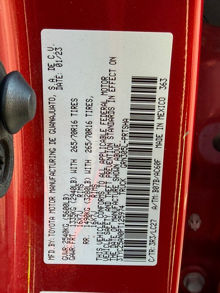 2023 Toyota Tacoma TRD Off-Road V6