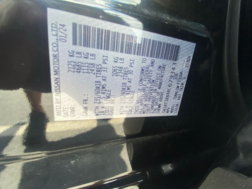 2024 Nissan Rogue SV