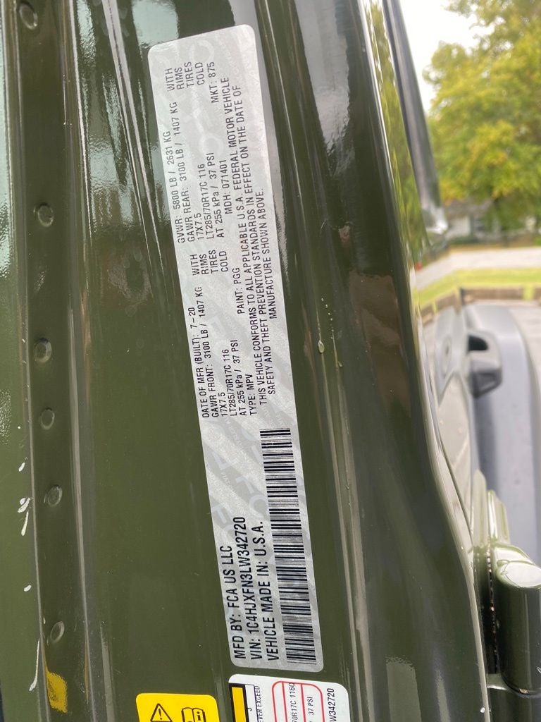 2020 Jeep Wrangler Unlimited Rubicon - NAVIGATION - COLD WEATHER PKG