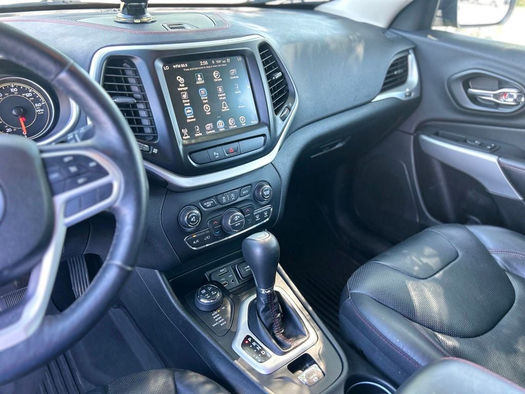 2018 Jeep Cherokee Trailhawk - 4WD - LEATHER - NAVIGATION