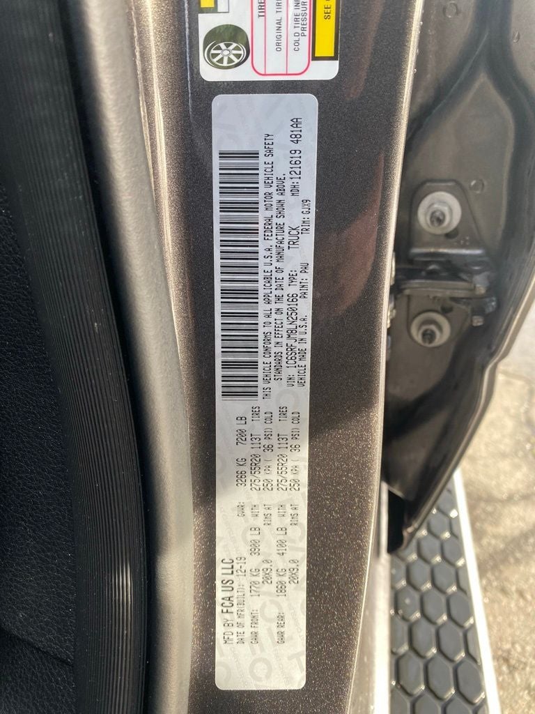 2020 RAM 1500 Laramie