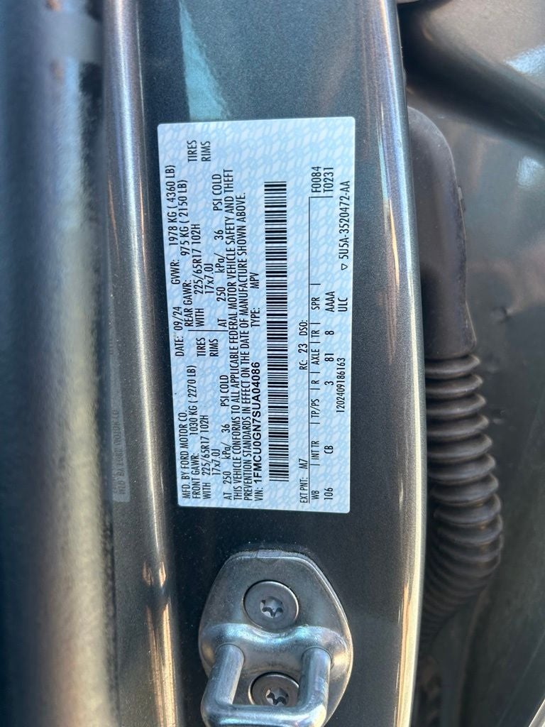 2025 Ford Escape Active - ONE OWNER - CLEAN CARFAX
