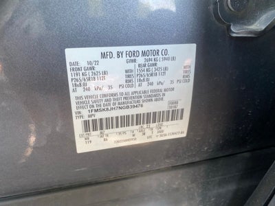 2022 Ford Explorer Timberline - 4WD - PANO ROOF