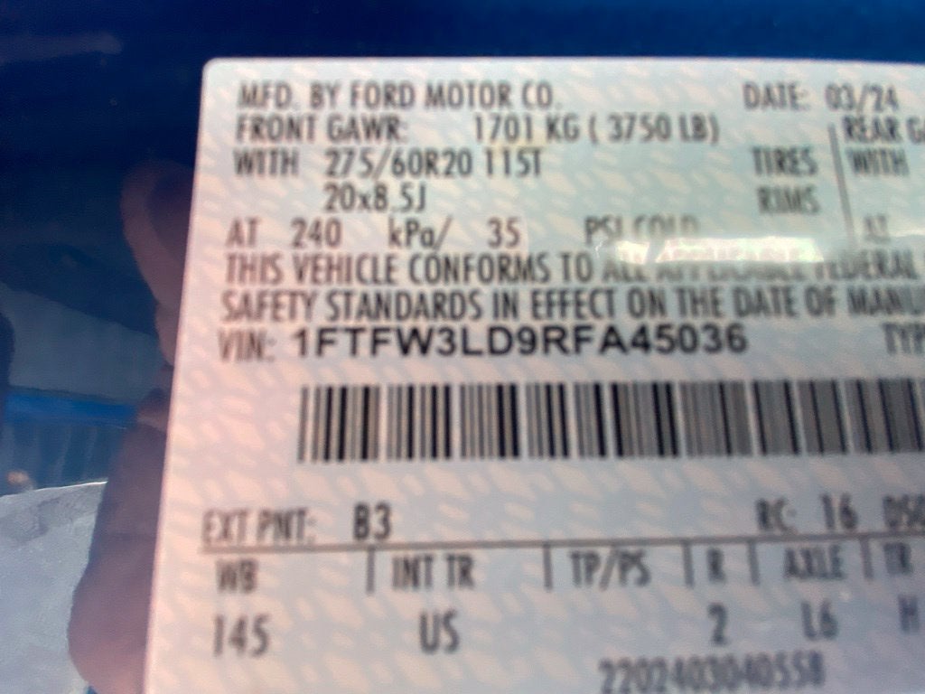 2024 Ford F-150 XLT - 4WD - POWERBOOST