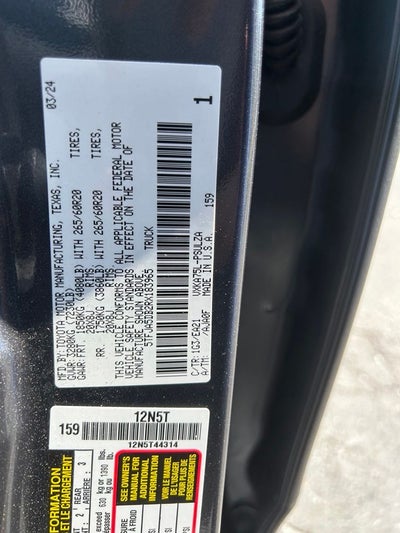 2024 Toyota Tundra Limited - 4WD - PREMIUM PKG