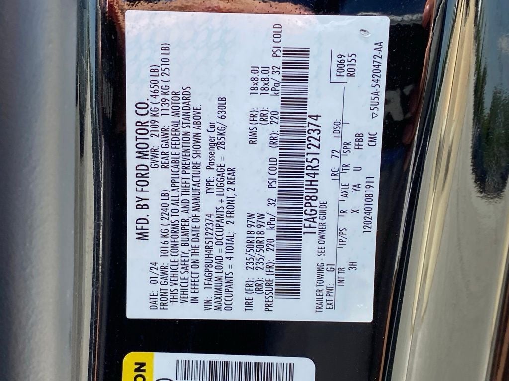 2024 Ford Mustang EcoBoost Premium