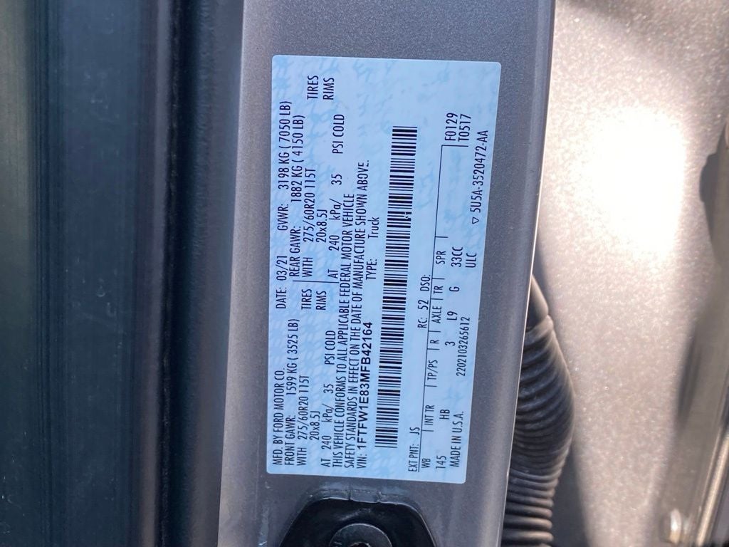 2021 Ford F-150 Lariat