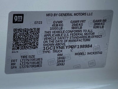 2024 Chevrolet Silverado 2500HD LT